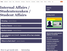 Tablet Screenshot of internalaffairs.rietveldacademie.nl